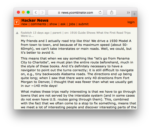 Visit the thread on Hacker News.