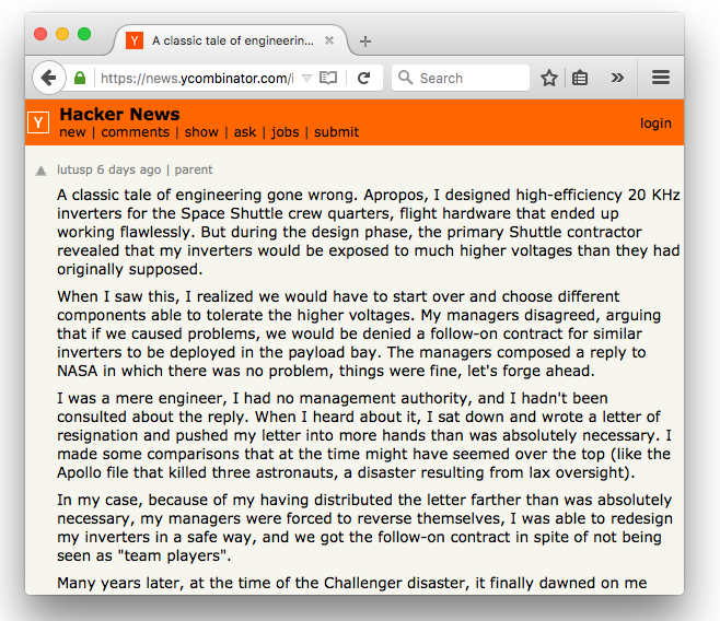 Visit the thread on Hacker News.