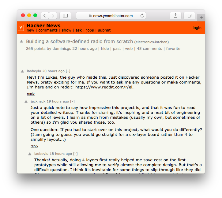 Visit the thread on Hacker News.