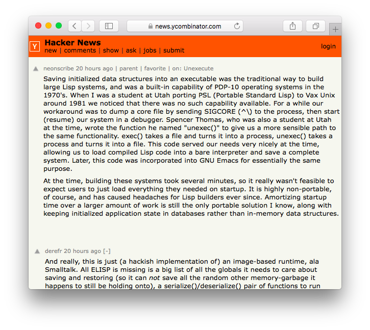 Visit the thread on Hacker News.